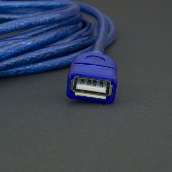 Cable USB 2.0 Macho Hembra 5 m Genérico - 5