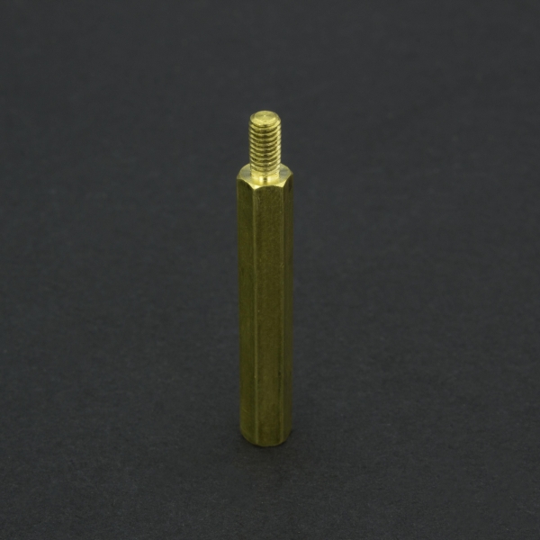 Separador de Bronce M3x30+6 mm Genérico - 2