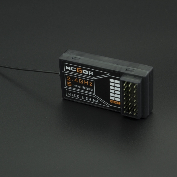 Control transmisor MC6 de 6 canales Control transmisor MC6 de 6 canales