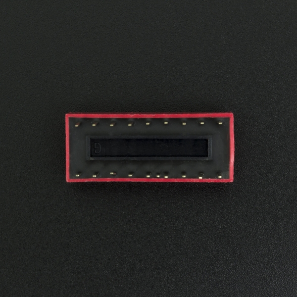 DIP Switch de 9P Rojo Genérico - 6