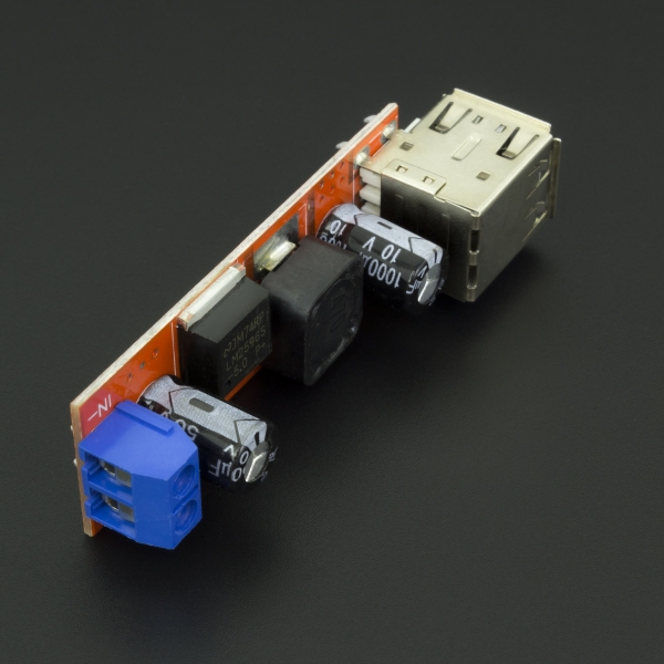 Conversor DC-DC Tipo Buck LM2596 Doble USB 5V Genérico - 4