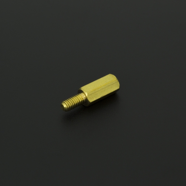 Separador de Bronce M3x10+6 mm Genérico - 2