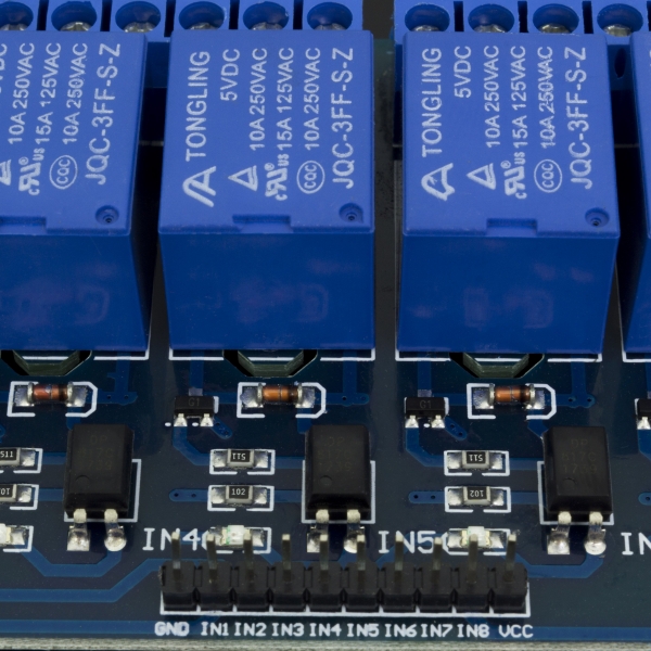 Módulo Relé 8 Canales 5V con Optoacoplador Genérico - 4 Módulo Relé 8 Canales 5V con Optoacoplador Genérico - 4