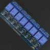Módulo Relé 8 Canales 5V con Optoacoplador Genérico - 1 Módulo Relé 8 Canales 5V con Optoacoplador Genérico - 1