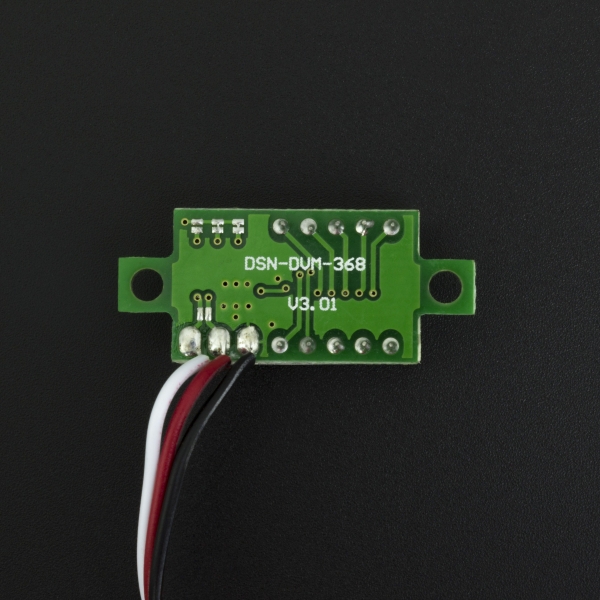 Mini Voltí­metro 7 SEG Verde 0V~30V