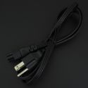 Cable de Poder Trébol NEMA 5-15P a IEC-320-C5 Lexa - 1