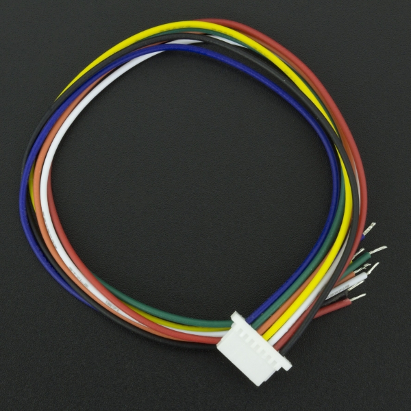 CABLE CONECTOR MICRO JST 1 MM HEMBRA DE 7P Genérico - 3