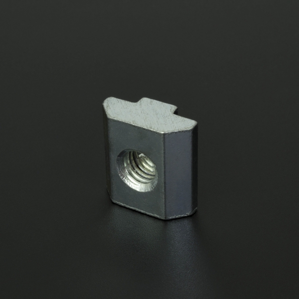 Tuerca M8 En T Para Perfil de Aluminio 40 Genérico - 6 Tuerca M8 En T Para Perfil de Aluminio 40 Genérico - 6