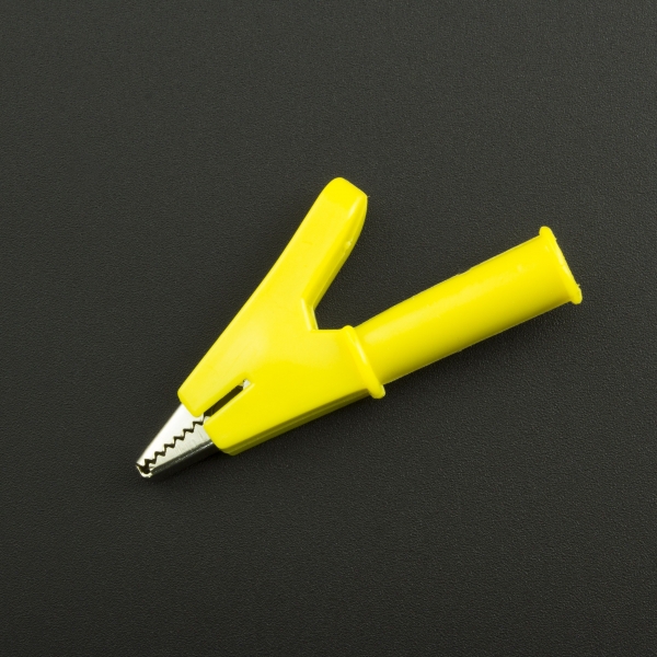 Caimán Conector 10 mm 10A Amarillo Genérico - 3