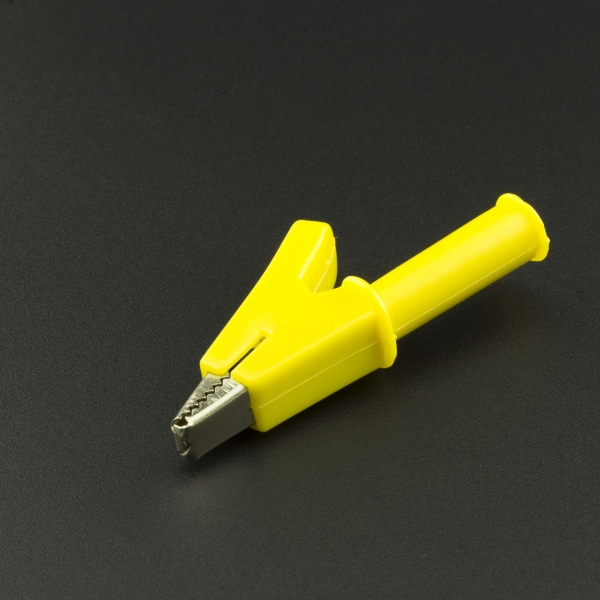 Caimán Conector 10 mm 10A Amarillo Genérico - 4