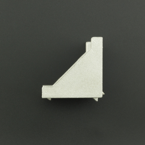 Ángulo Esquinero con Agujero Ovalado/Ovalado Para Perfil de Aluminio 40x40 Genérico - 3