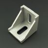 Ángulo Esquinero con Agujero Ovalado/Ovalado Para Perfil de Aluminio 40x40 Genérico - 4