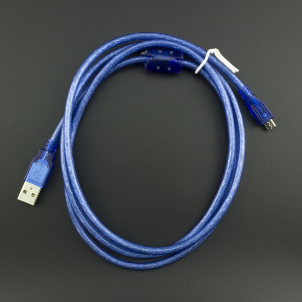 Cable USB Tipo A 2.0 a Micro USB Tipo B 1.5 Metros  Genérico - 3