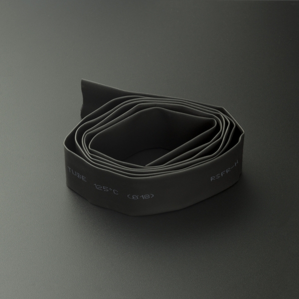 Tubo Termoencogible Negro 18 mm 1 Metro Genérico - 3